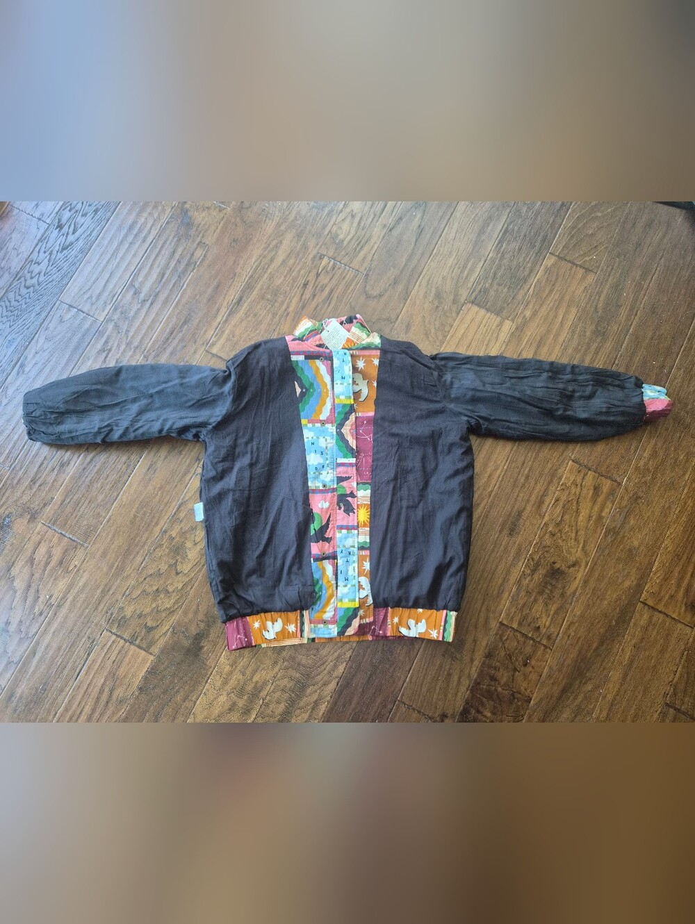 *NWT* [Sezane X Pangea] Richie Patchwork Quilted Jacket, Size 36/4 - Picture 5 of 12